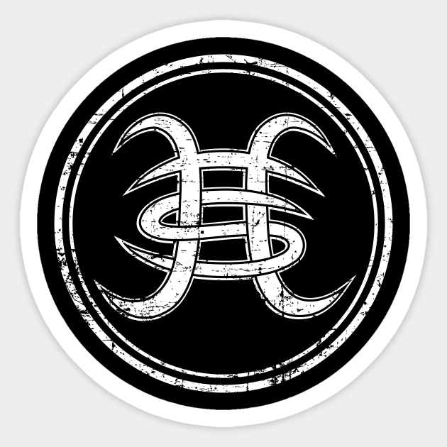 Heroes del Silencio - circle - grunge design Sticker by verde